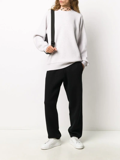 Barrie High-rise Track Trousers In Black