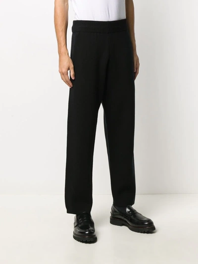 Shop Barrie High-rise Track Trousers In Black