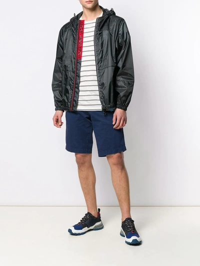 Moncler Chino Shorts In Blue
