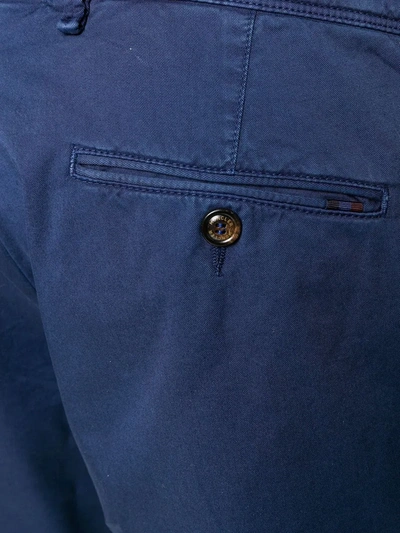 Moncler Chino Shorts In Blue