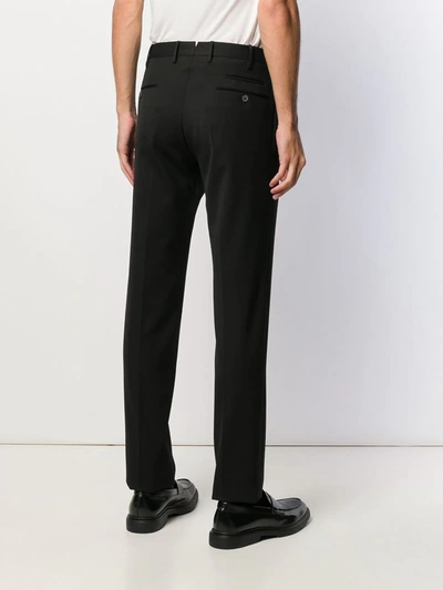 Shop Pt01 Straight Leg Trousers In Black