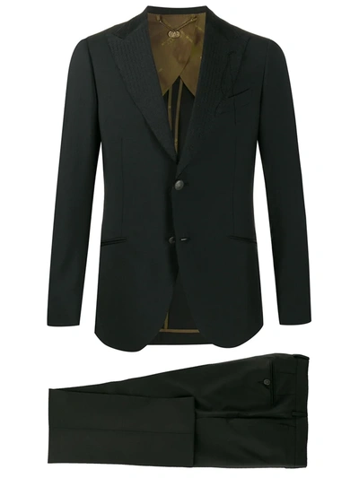 Shop Maurizio Miri Two-piece Formal Suit In Black