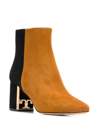 TORY BURCH ANKLE BOOTS - 棕色