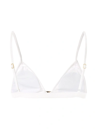 Shop Duskii Capriosca Bikini Top In White