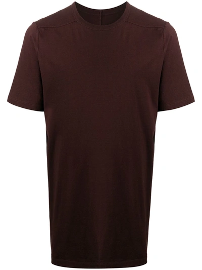 Shop Rick Owens Short Sleeve T-shirt In Red