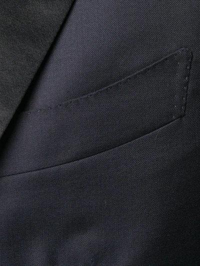 Tom Ford Classic Smoking Suit In Blue