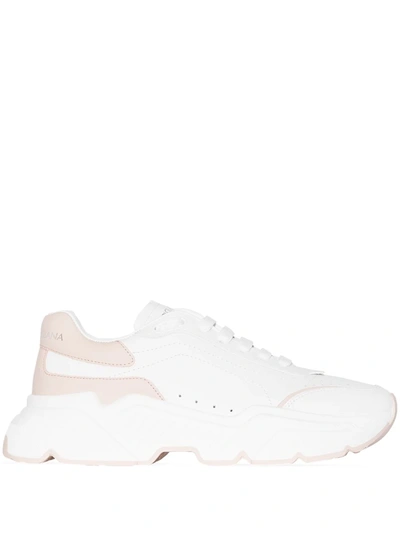 Dolce And Gabbana White Daymaster Sneakers