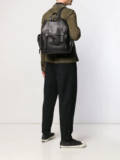 Shop Mulberry Heritage Backpack In Black