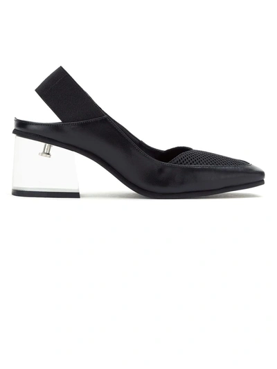 Shop Studio Chofakian Slingback Pumps In Black