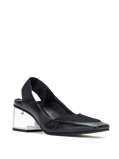 Shop Studio Chofakian Slingback Pumps In Black