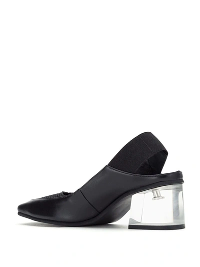 Shop Studio Chofakian Slingback Pumps In Black