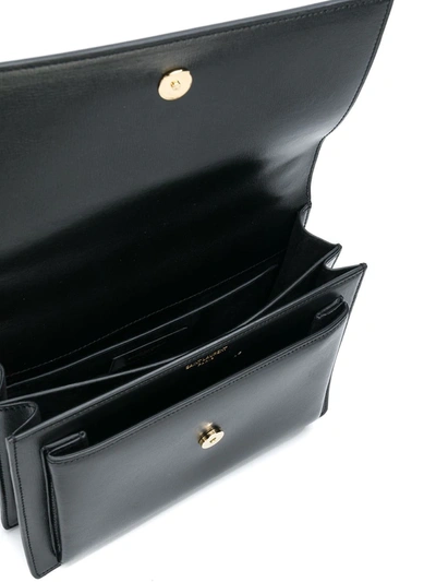 Saint Laurent Sunset Medium Shoulder Bag In Black
