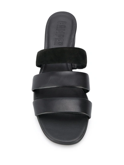 Shop Camper Katie 50mm Sandals In Black