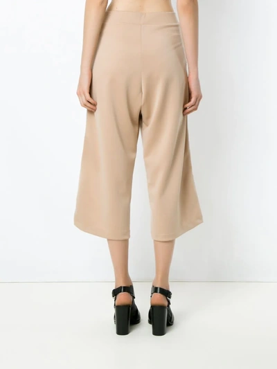 Olympiah Flamingo Cullotes X Silvia Braz In Neutrals