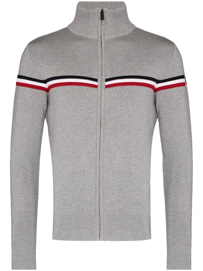 Shop Fusalp Wengen Fiz Ii Zip-up Cardigan In Grau