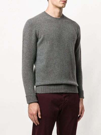 Shop Drumohr Classic Jumper In Grey