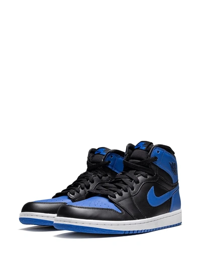 JORDAN AIR JORDAN 1 RETRO HIGH OG SNEAKERS - 蓝色