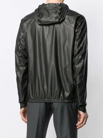 Herno Hooded Jacket In Brown