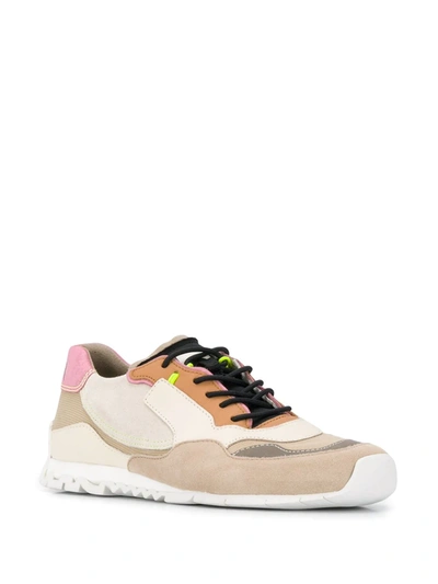 Shop Camper Nothing Contrast Panel Sneakers In Neutrals