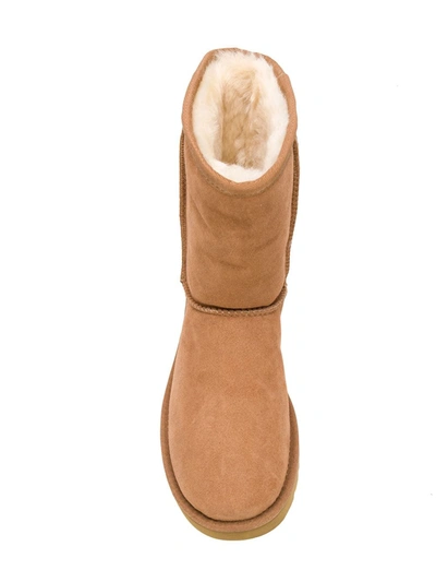 Shop Ugg Classic Short Boots In Brown
