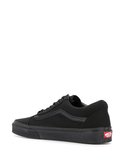 VANS OLD SKOOL SNEAKERS - 黑色