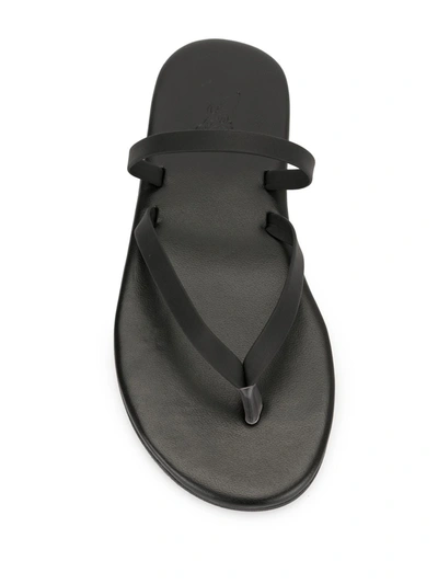 Shop Ancient Greek Sandals Strapped Open-toe Sandals In Black