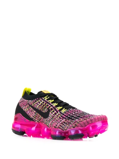 Nike Air Vapormax Flyknit 3 Women's Shoe (black) - Clearance Sale In Pink |  ModeSens