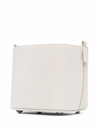 Maison Margiela 5ac Numbers-patch Bucket Bag In Nude