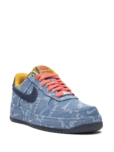 Shop Nike X Levi's Air Force 1 Low "levi's Denim" Sneakers In Blue