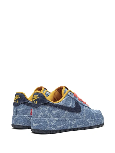 Shop Nike X Levi's Air Force 1 Low "levi's Denim" Sneakers In Blue