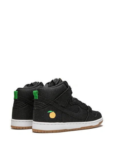 Shop Nike Sb Dunk High Trd Qs "momofuku" Sneakers In Black
