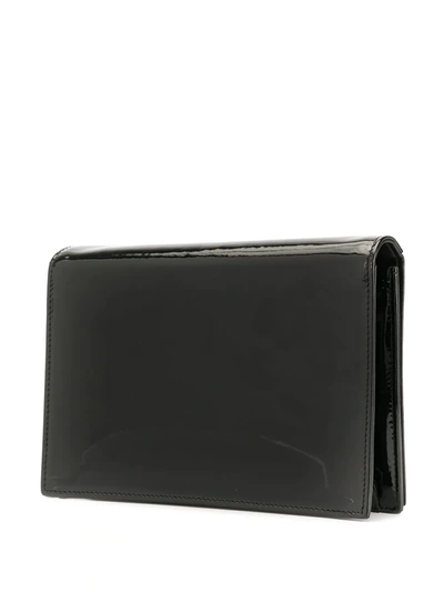 Pre-owned Chanel 2002 Drop Of No.5 Comic Clutch In Black