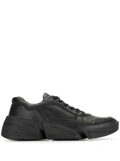 Shop Kenzo Kross Lace-up Sneakers In Black