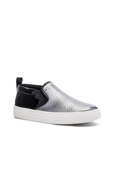 Shop Marc By Marc Jacobs Broome Sneaker In Dark Silver