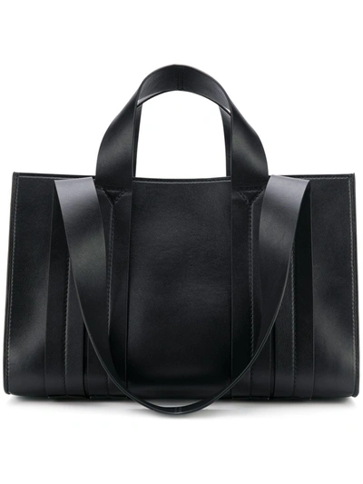 Shop Corto Moltedo Costanza Medium Tote Bag In Black