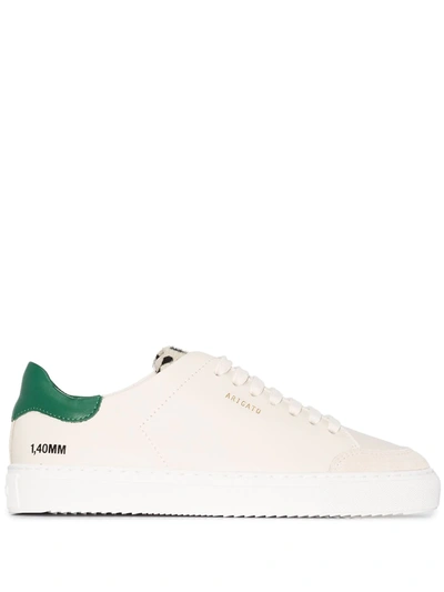 Shop Axel Arigato Clean 90mm Leather Sneakers In Neutrals