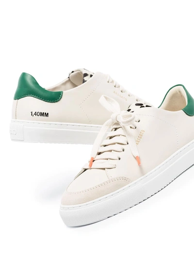 Shop Axel Arigato Clean 90mm Leather Sneakers In Neutrals