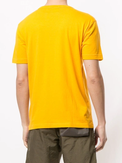 Shop Champion Logo T-shirt In Yellow