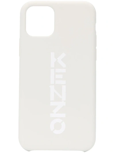 Shop Kenzo Logo Print Iphone 11 Pro Case In White