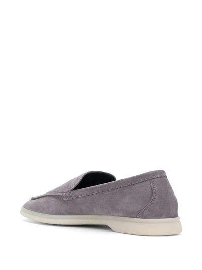 Shop Scarosso Ludovico Loafers In Grey