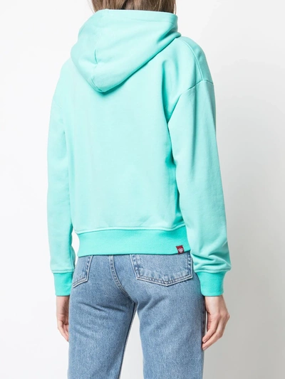 Mostly Heard Rarely Seen 8-bit Grace Hoodie In Blue
