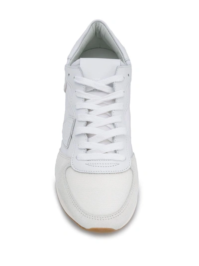 Shop Philippe Model Paris Trpx Basic Sneakers In White
