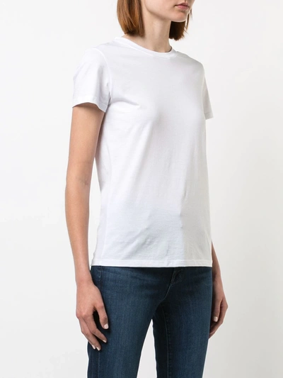 Shop Vince Classic Short-sleeve T-shirt In White