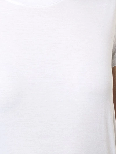 Shop Vince Classic Short-sleeve T-shirt In White