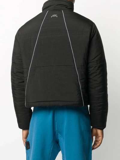 A-cold-wall* Piped-trim Padded Jacket In Black