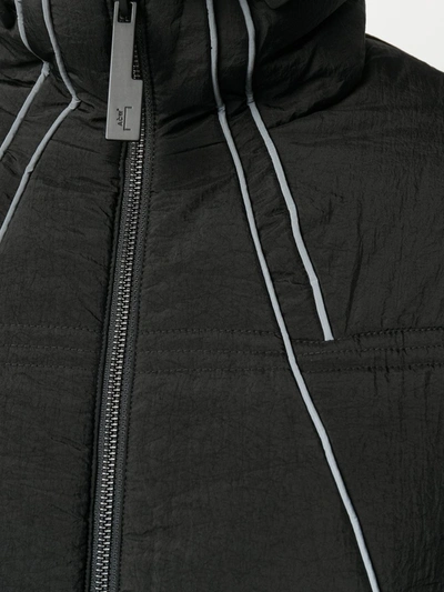 A-cold-wall* Piped-trim Padded Jacket In Black