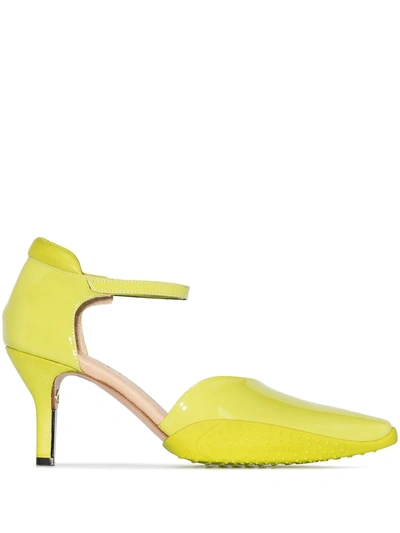 Shop Marine Serre Pointed-toe 50mm Pumps In Green