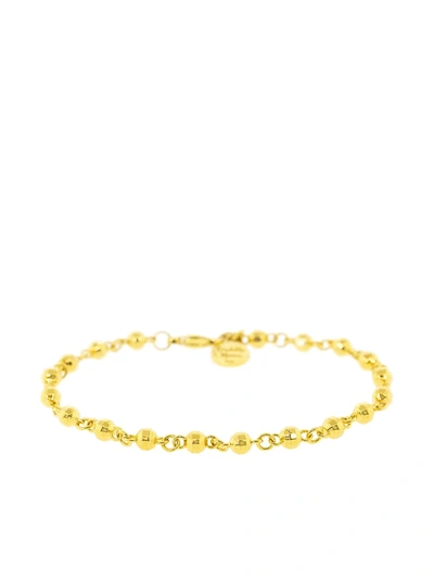 Shop Buddha Mama 20kt Yellow Gold Beaded Bracelet