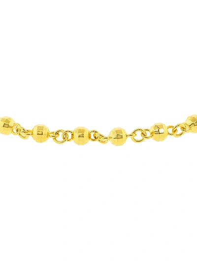 Shop Buddha Mama 20kt Yellow Gold Beaded Bracelet