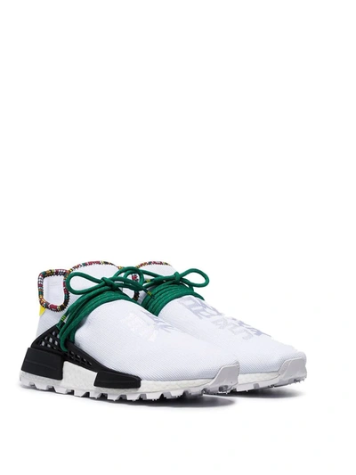Adidas Originals Adidas By Pharrell Williams X Pharrell Williams White Human Body Nmd Sneakers In White